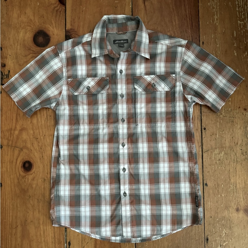 NWOT Eddie Bauer Men’s Short-Sleeve Shirt